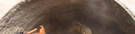 raspon/visina/površina iskopa Trotra ni profil: 14,80 m/9,50 m/117,00 m