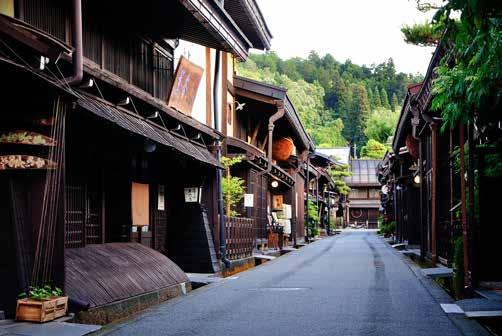 Today feel free to explore picture perfect Takayama that offers a taste of the Japanese culture of yesterday and today. Locally made hand crafts and goods are available in the town s morning market.