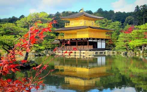 Golden Pavilion Kiyozmizu Temple 4* Kyoto Tokyu Hotel Day 7 Wednesday 25 September 2019: TAKAYAMA / NAGOYA Check out of your hotel Nestled between the mountains and the Sea of Japan, Kanazawa is