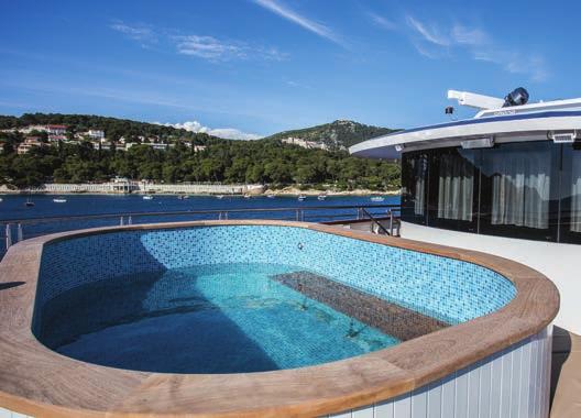 Island Deluxe Hopping Superior Packages CROATIA CRUISING DELUXE SUPERIOR CRUISE M/S DESIRE FACTS Classified as a deluxe superior vessel, the M/S Desire was built in 2017.