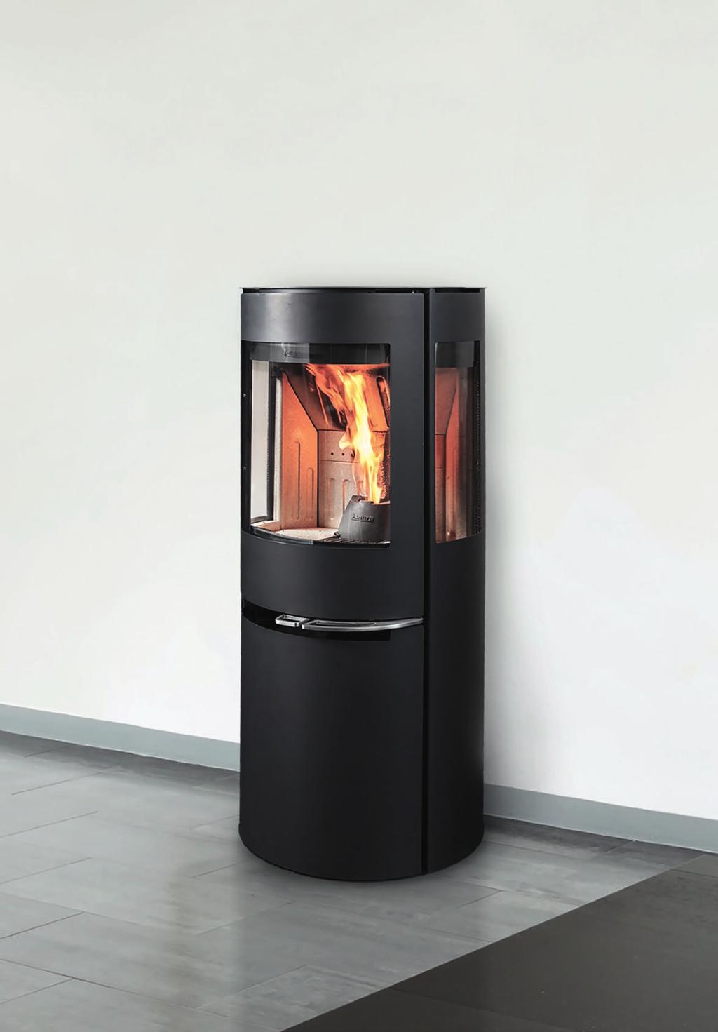 The comfort of pellets meets the beauty of firewood Easy installation Natural heat distribution through convection (no fans) Can be controlled via smartphone/ tablet