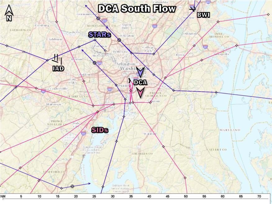 Metroplex Routes: Standard Arrivals and Standard Instrument Departures FAA D.C.