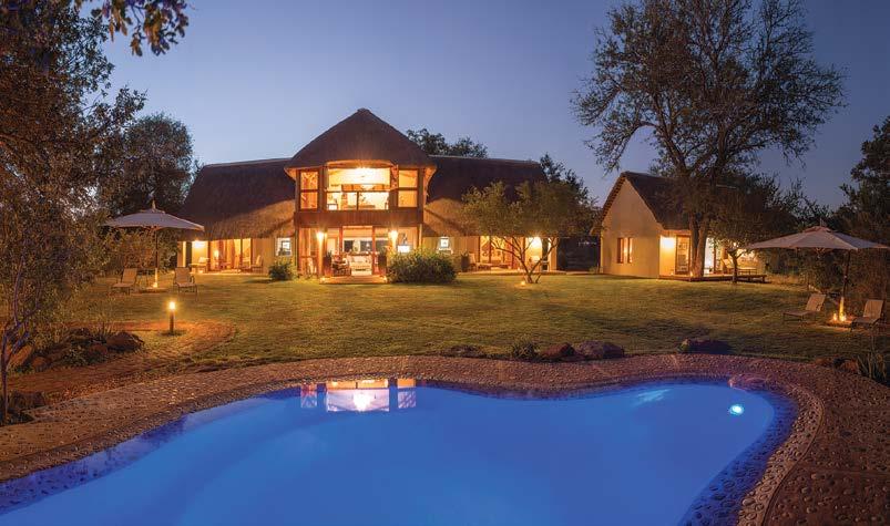 THE ULTIMATE IN SAFARI PRIVACY Ideally situated on the