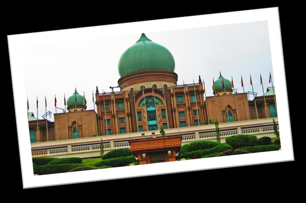 PUTRAJAYA TOUR DURATION : 0900 HRS - 1300 HRS 0845 AT HOTEL LOBBY 0900 DEPART FROM HOTEL *PUTRA MOSQUE-(VISIT STOP) - The pink-domed Putra Mosque is constructed with rose-tinted granite and can