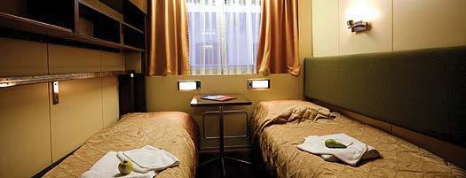 The Cabins All cabins are equipped with private facilities, air