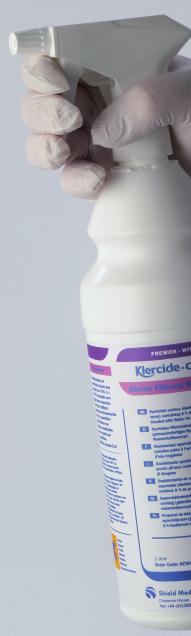 11.3 STERILE STERILE BIOCIDES All sterile biocides are filtered to 0,2 µm and than either