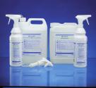 1 litre bottles with the established SteriShield Delivery System. This product series is completed with sterile wipes and mop wipes (see chapter 11.8).