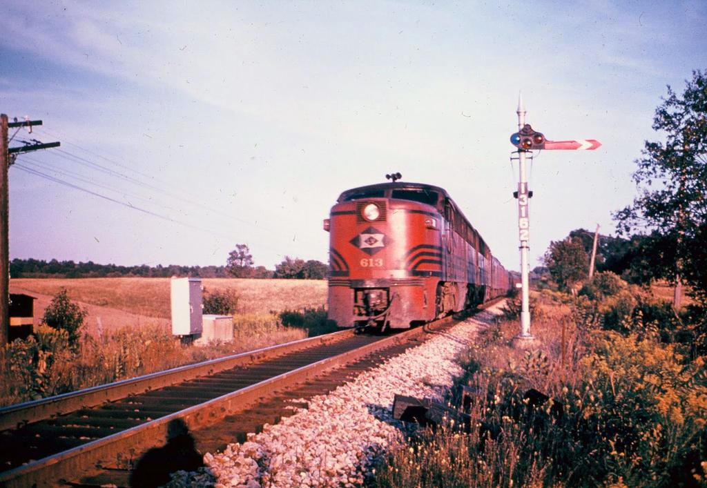 Northbound #4 The Star at Taughannock Creek; last run 11-May-1959?