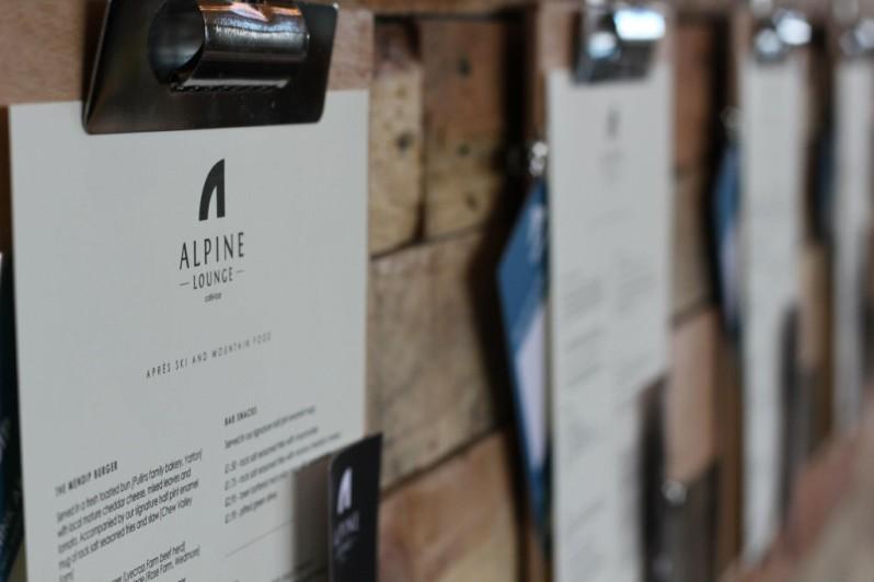 THE ALPINE LOUNGE We recently refurbished our cafe-bar taking inspiration from vintage