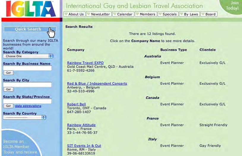 Join the LGBT Travel Industry s