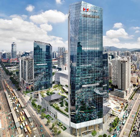 The two office towers was 85% committed (1) as at Jun 2013. HSBC occupies 29 floors representing 47% of total floor area and is the largest office tenant.