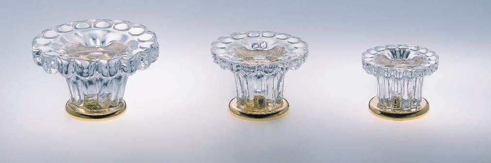 Crystal & Glass Cabinet Hardware 4909 Crafted in Transparent (T) glass.