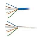 Wire & Network and IP s (continued) Category 6 Plus 23AWG 4 twisted bare copper pairs Includes center spline for improved cross-talk performance Shielded version available, minimizing interference