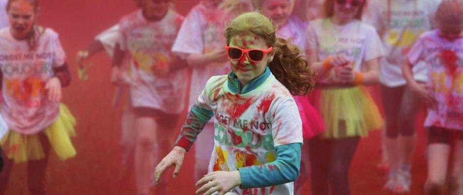 Forget Me Not Colour Run FAQs Why should I take part in the Forget Me Not Colour Run?
