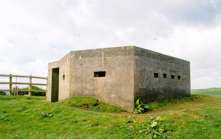 The defence works - Owing to the effects of sea action and coastal erosion over the past sixty years, it is the second line of pillboxes that survive in the best condition within this defence area.