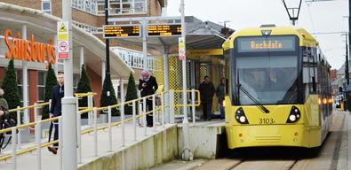 Our business plan for making travel easier in Greater Manchester 2018 21 Metrolink With 93 stops and 97km of track Metrolink is the largest light rail network in the UK. In 2017 it hosted 40.