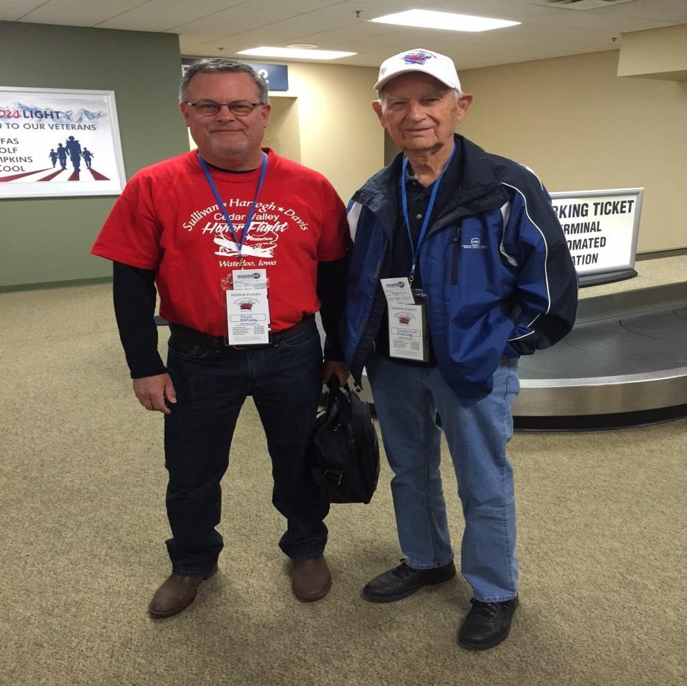 Support to Three Honor Flights
