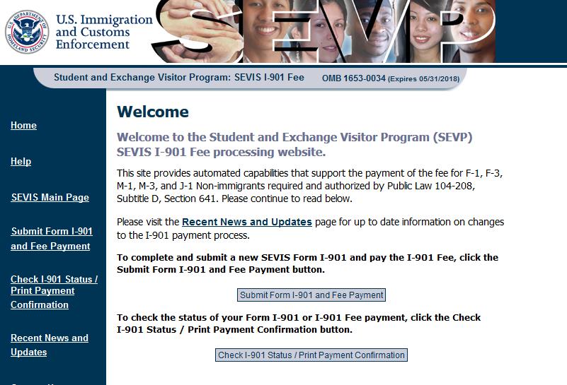 4. Applying for the F-1 visa (Cont.) STEP 1: Pay the SEVIS (Form I- 901) fee. Cost is $200 U.S. Pay online at: www.