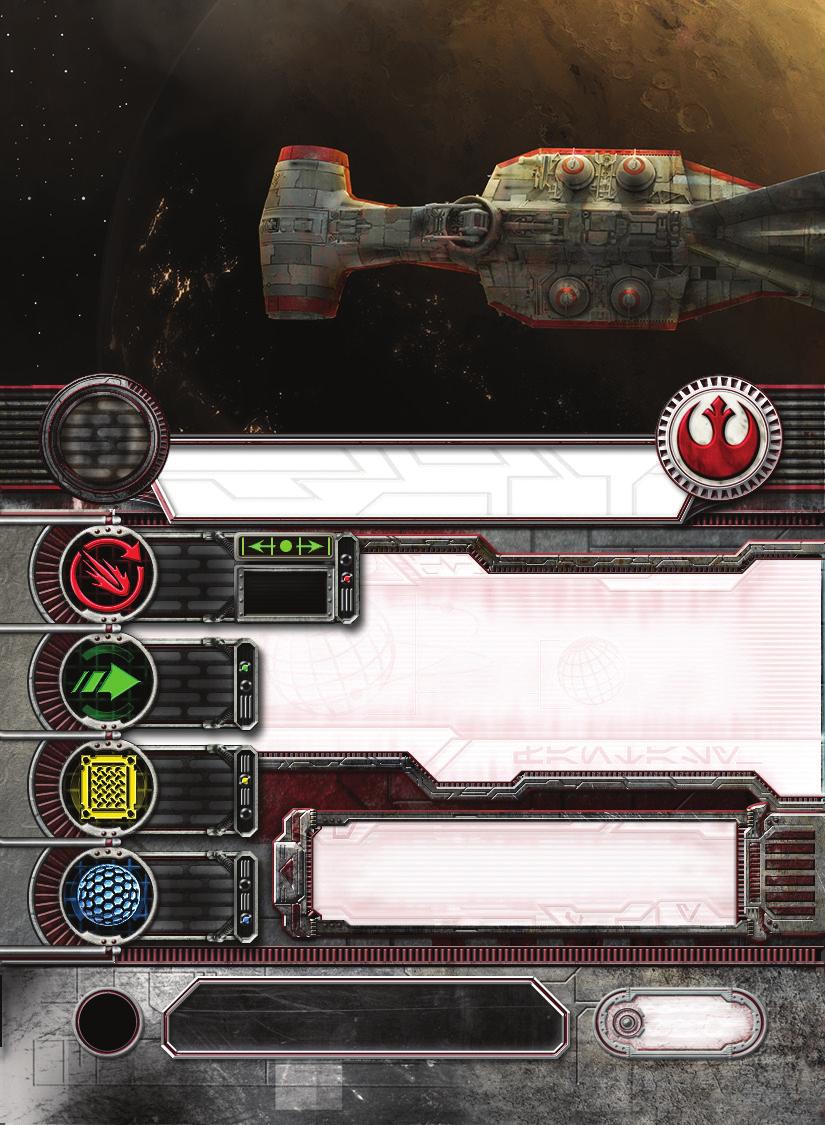 Exception: If attacking a C-ROC Cruiser, use the C-ROC s firing arc lines as the center line to determine if a section can be declared the target.
