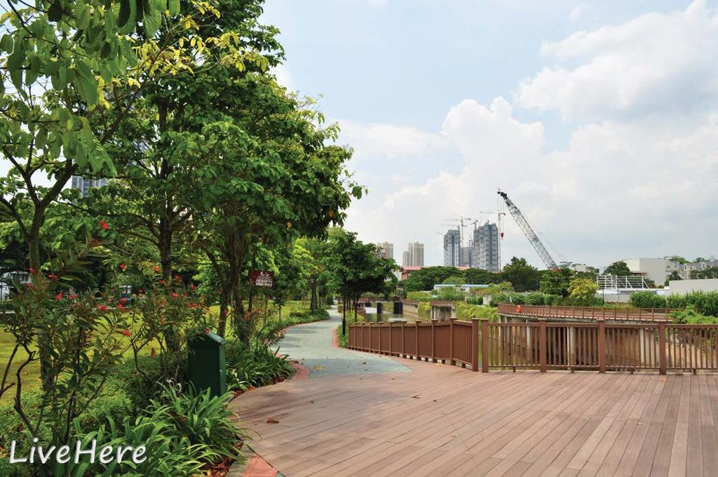 SEAMLESS CONNECTIONS TO NATURE AND URBAN CENTRES Henderson Waves At your doorstep, the Alexandra Linear Park