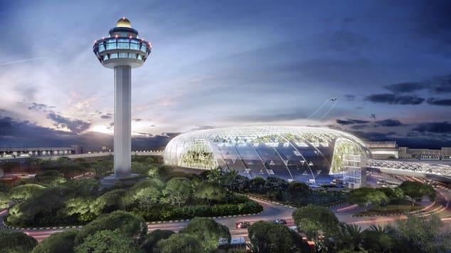 1/13 Jewel Changi: Jewel Changi is the latest addition to Singapore's Changi Airport.
