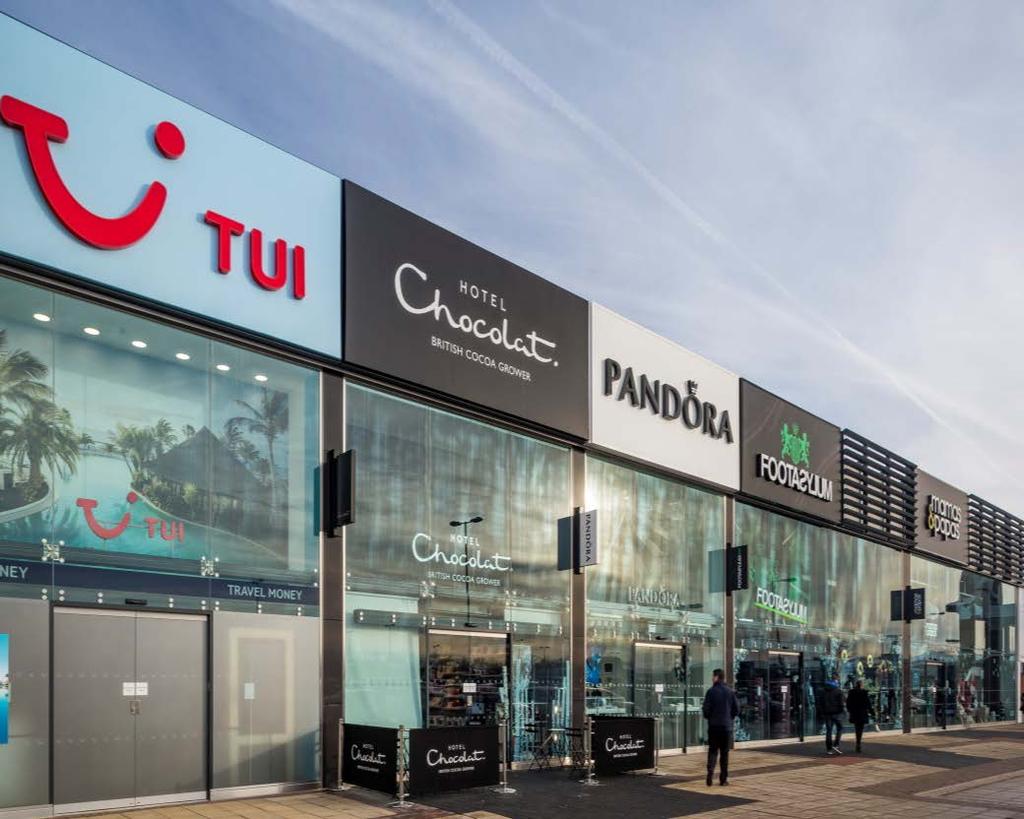 Retail: operational outperformance Leasing activity of 1.2m sq ft Terms 10.3% ahead of ERV Incentives stable Teesside, Stockton Operational outperformance Retailer sales -1.