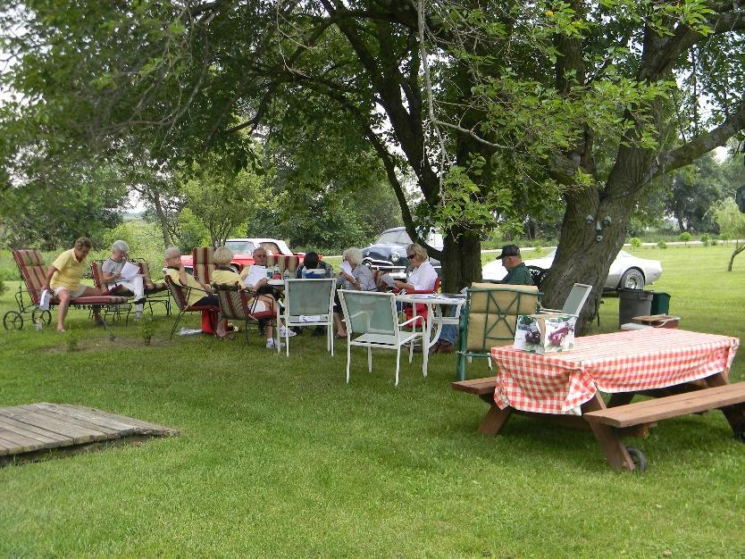 This is the second time that Brian and Ann have hosted a picnic for our regional club and, the first time (in August 2014), everyone had an absolute blast.
