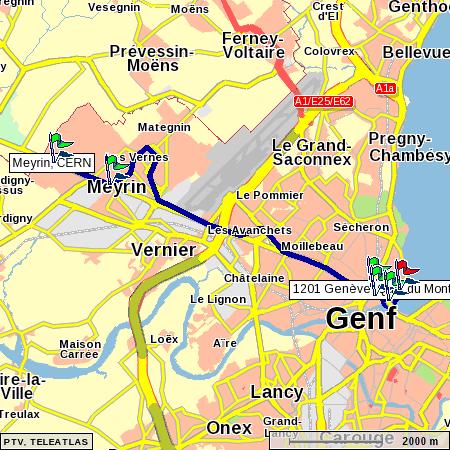 12 de: CERN à: Quai du Mont-Blanc 17.15 18.30 Bahnhof/Haltestelle Datum Zeit Gleis Reise mit Bemerkungen Meyrin, CERN Meyrin, Hôpital-La Tour 31.07.