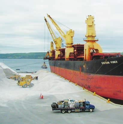 In the relatively short time in which the port has existed, industries such as NuStar Energy, Nova Scotia Power, NewPage Corporation, Georgia Pacific and Martin Marietta Materials have established