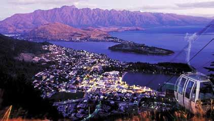 Skyline Gondola at dusk - Queenstown Southern Highlights Southern Essentials Rugged West Coast 7 days, 6 nights from US$998 twin-share 7 days, 6 nights from US$998 twin-share greymouth GLACIERS 1 6