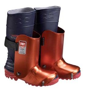 BOOTS 3000 Boots 3000 withstands everything within waterjetting on account of its fixed aluminium gaiters. The gaiters are moulded and jointed, which gives both excellent comfort and mobility.