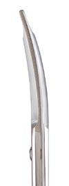 PLASTIC & GENERAL SURGERY SCISSORS GORNEY-FREEMAN Scissors The Gorney-Freeman pattern offers a slightly more defined flat-ended tip and angled-open shanks for optimum control and reduced hand fatigue.