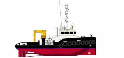 navigation channel of Prorva, Fleet: 3 shallow draft tugboats Dimensions of vessels: length 30m * width 12m * draft 3m Operation starts 04.