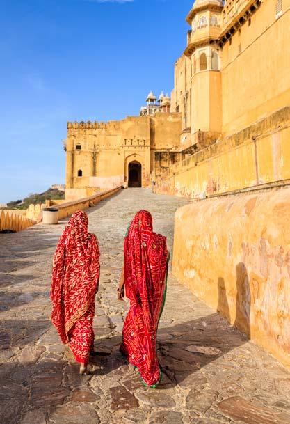 MULTI-STOP ITINERARY THE TRIP: 10 days in India FOR: Explorers, culture lovers, foodies HIGHLIGHTS: Ancient architecture, palace hotels, shopping INDAGARE PLUS: Visits with curators and local