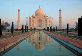 HIGHLIGHTS OF THE REGION AGRA, INDIA Witness the world s most famous monument to love, the