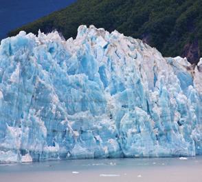 Pictures of the vibrant blue twin Sawyer Glaciers are always a photo album highlight.