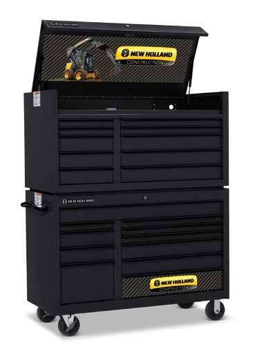 HAND TOOLS & STORAGE Premium 55" Tool Storage Lifetime warranty on all slides, locks and other serviceable parts SN5000NA SN5510TNA SN5511RNA SN5000NC SN5510TNC SN5511RNC New Holland 55" Combination