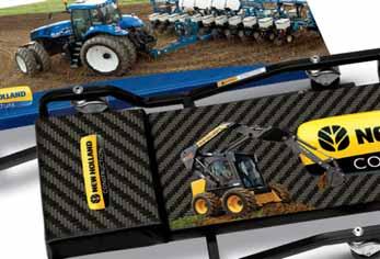 SHOP & FIELD EQUIPMENT Creepers Overall size: 40"L 17"W 4"H Attractive custom graphics 16-gauge 3/4"