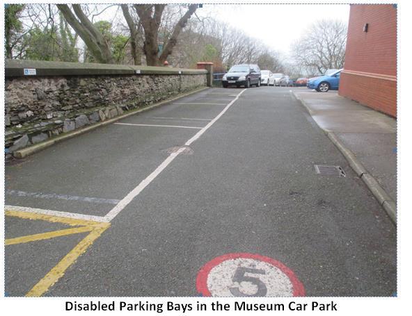 Visitors can park on the roads surrounding the museum but should note the surrounding streets are within Douglas two-hour parking disc zone (meaning cars must be moved every two hours).