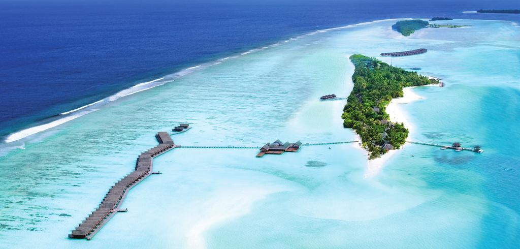 LUX* SOUTH ARI ATOLL ENJOYS A PRIVATE, TROPICAL LOCATION THAT IS REMARKABLE BOTH FOR ITS BEAUTY AND FOR ITS PROXIMITY TO RARE AND SPECTACULAR MARINE LIFE Whether seeking a peaceful hideaway or active