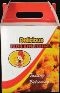 Chicken Boxes We have available cardboard food boxes, these are made from virgin board and not the standard