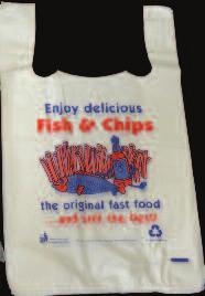 These bags are perfect for advertising your takeaway
