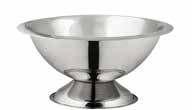 0lt MODA CHAMPAGNE COOLER / PUNCH BOWL 18/8 Mirror Polished, Ribbed Height Capacity 73500 400mm 245mm 11.