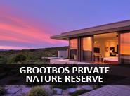Home of the "Marine Big 5" and with unparalleled floral diversity, Grootbos offers you a one-of-a-kind luxury African experience. Gansbaai, Garden Route, Western Cape. Web: www.grootbos.
