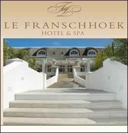 Overnight at the Le Franschhoek Hotel in a standard room on a Bed & Breakfast basis.