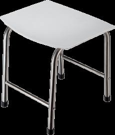 Compact Wall-mounted Seat Dimensions 360 x 360mm Tested to 350kg SSF360 Folding Wall-mounted Seat #304 Stainless Steel