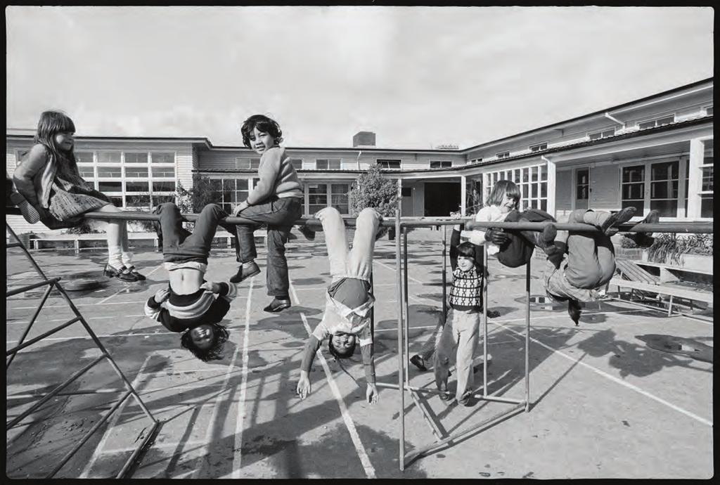 26 July 1975: Children in the playground