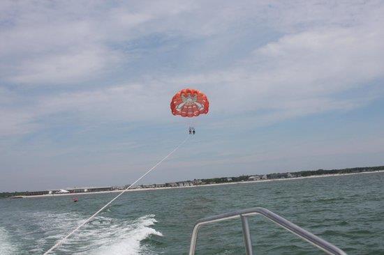 Parasailing Experience the Island through a bird s eye view, spotting a variety of marine wild life through the