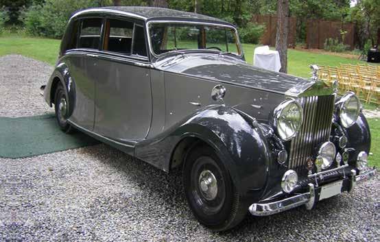 9 Chauffeured Tour in a 1947 Rolls Royce Value: $2,000 Enjoy the luxury of being chauffeured in a Rolls Royce limousine for four hours.