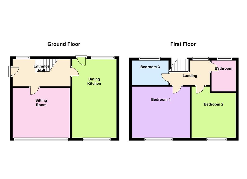 Floor Plan This plan is for illustrative purposes only Chartered Surveyors, Estate Agents, Letting Agents & Auctioneers 52 Market Place, Pocklington, York, YO42 2AH 01759 304040 01759 303279